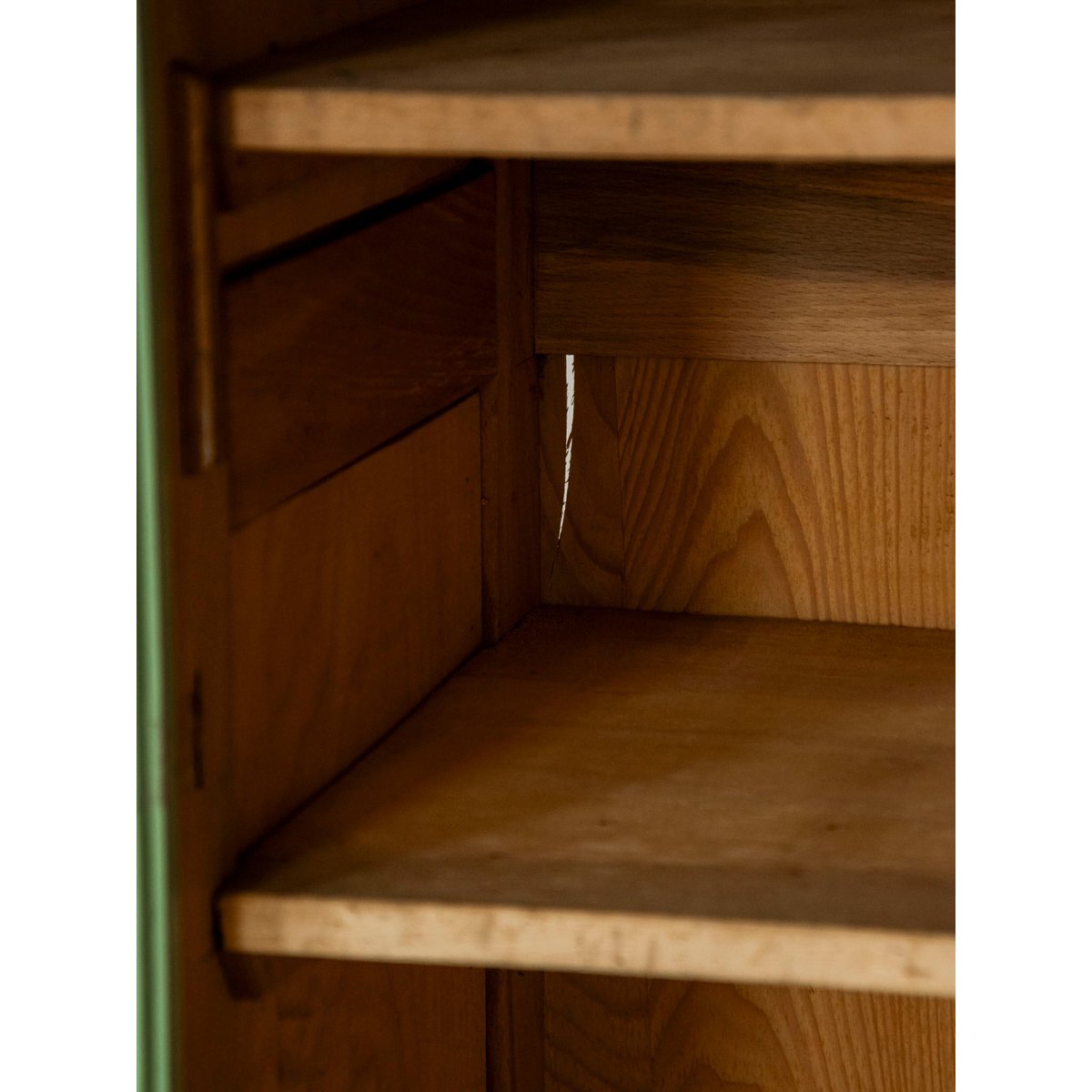 Garde-manger champêtre teint vert Guy N°55 - Bon état vert, DEBONGOUT