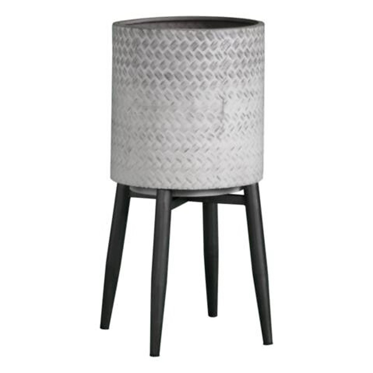 51cm Buxton Metal Planter white, ÉDITÉ