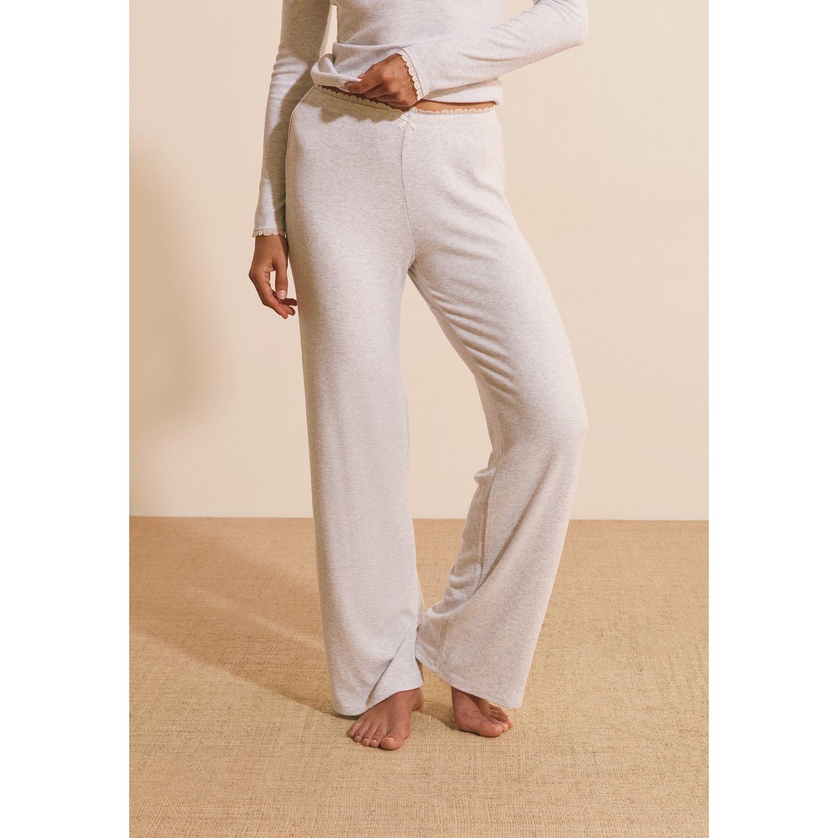 Pantalon de pyjama BASTIEN gris clair, ETAM