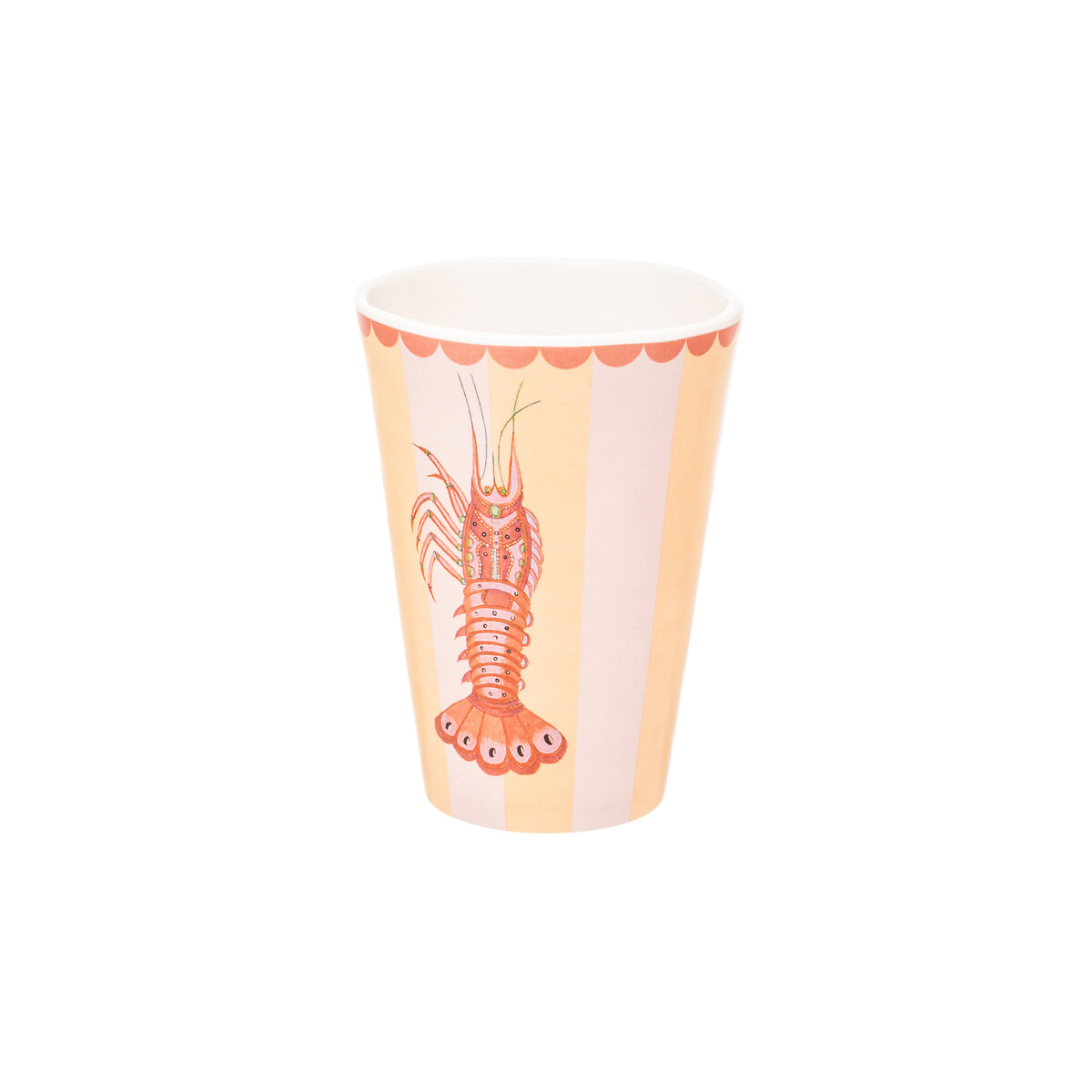 Set of 4 Outdoor Melamine Tumblers multi-coloured, YVONNE ELLEN
