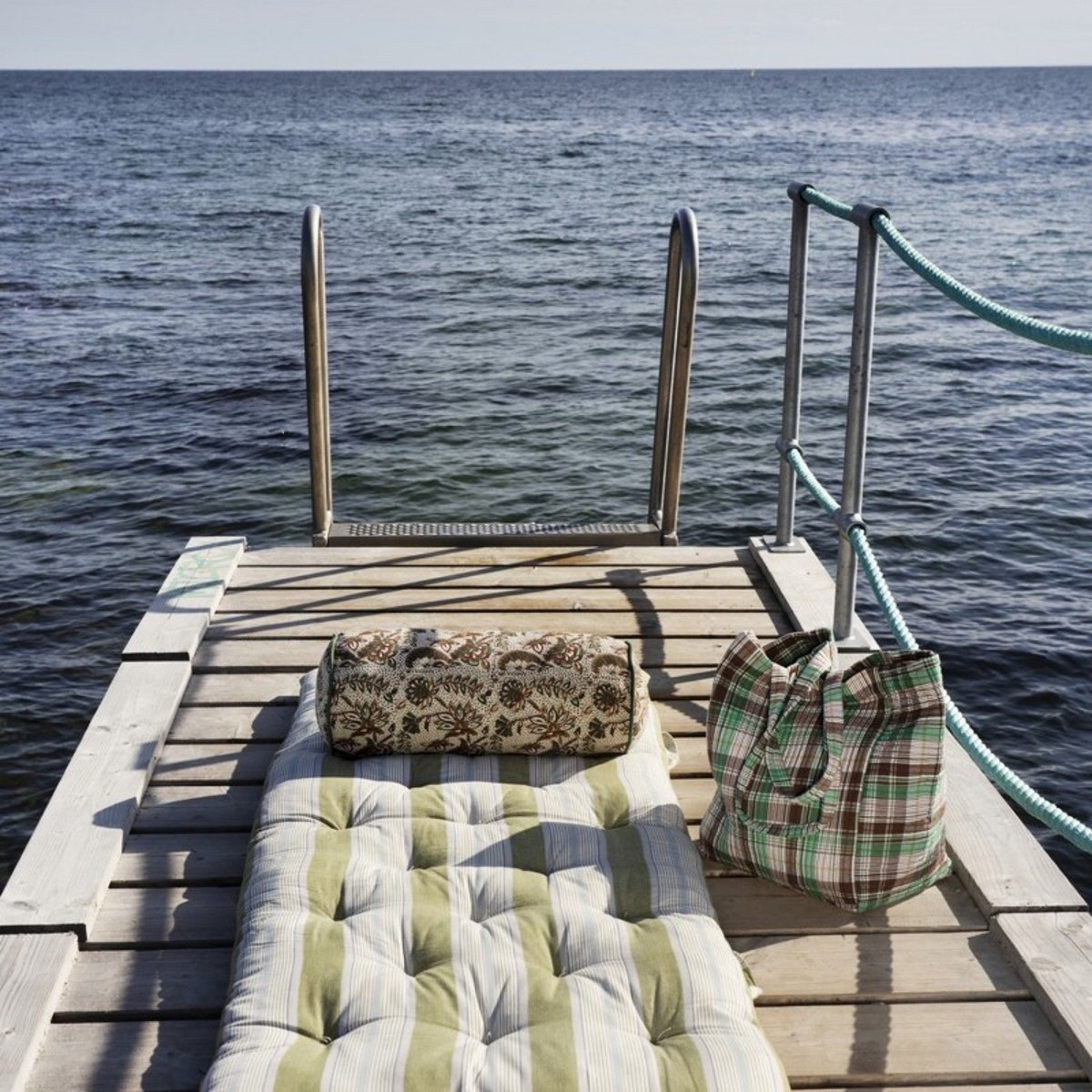 Coussin traversin imprimé indien châtaigne, MADAM STOLTZ