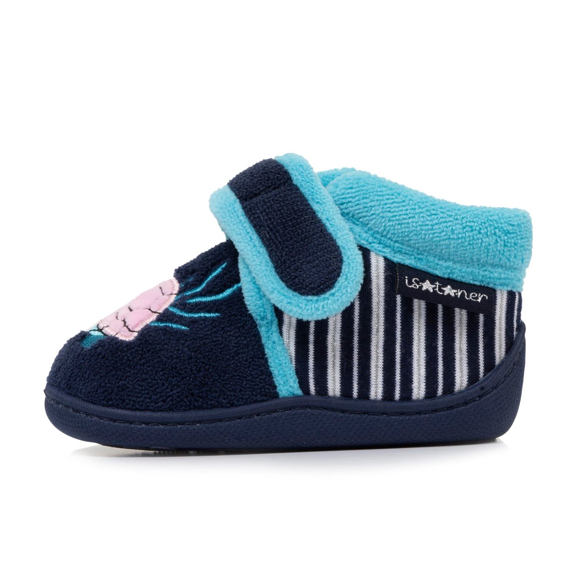 Chaussons Bottillons bleu, ISOTONER
