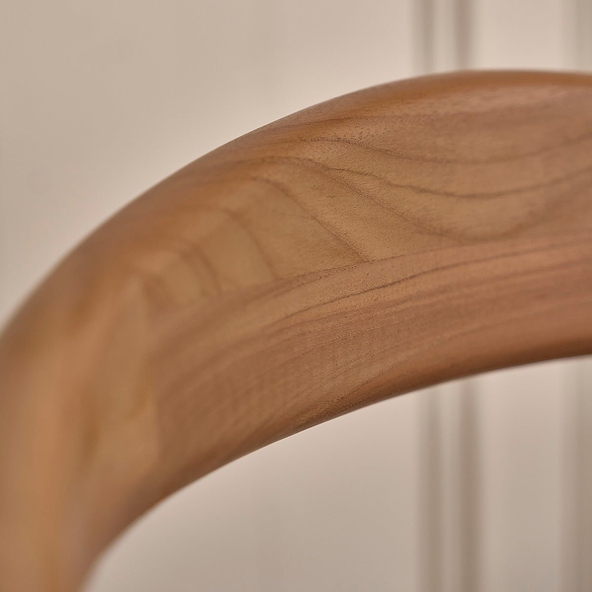 Lot de 2 chaises en teck massif et velours côtelé AMBRE kaki, BERAH GETAH