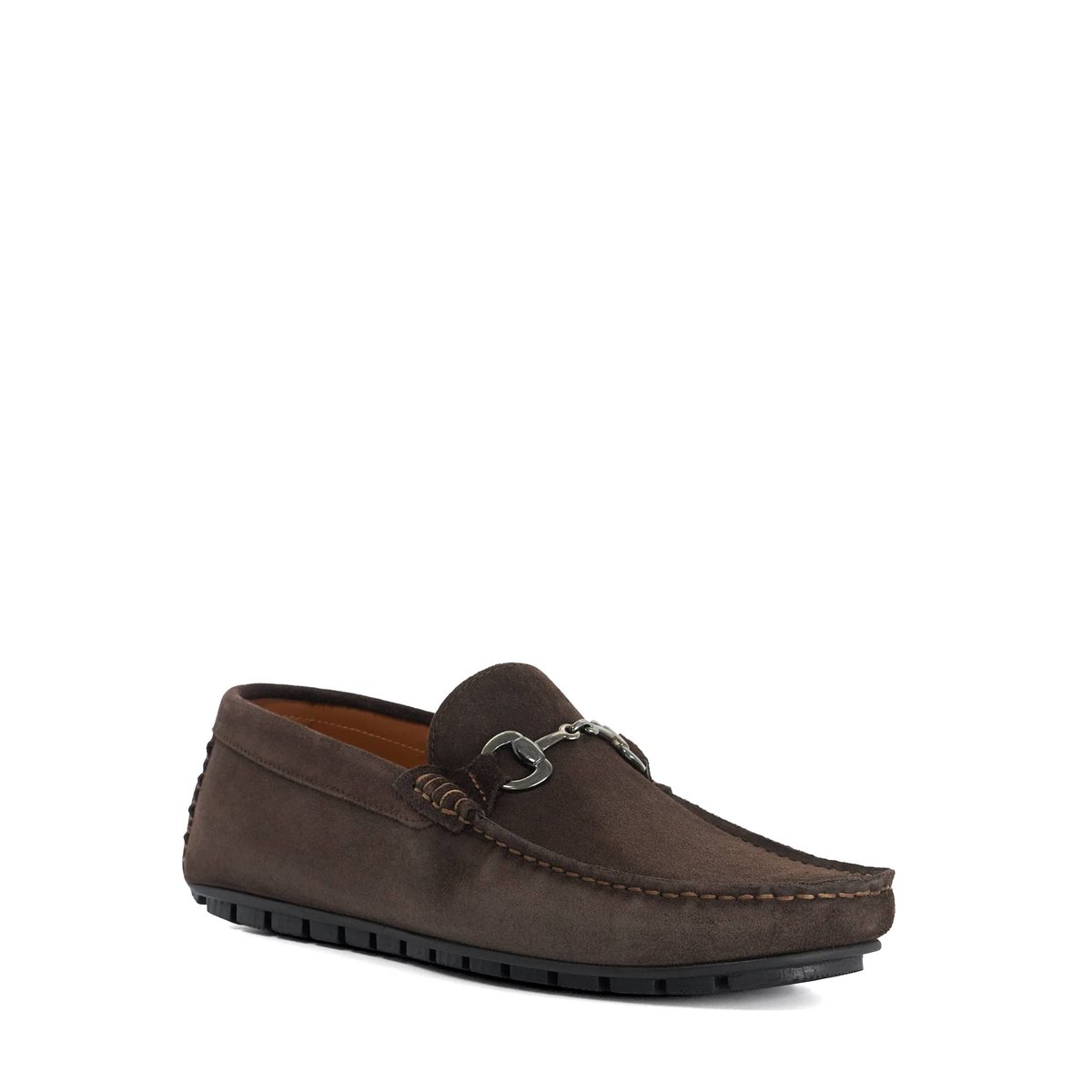Mocassins à mors en daim - BRACKON brown-suede, DUNE LONDON