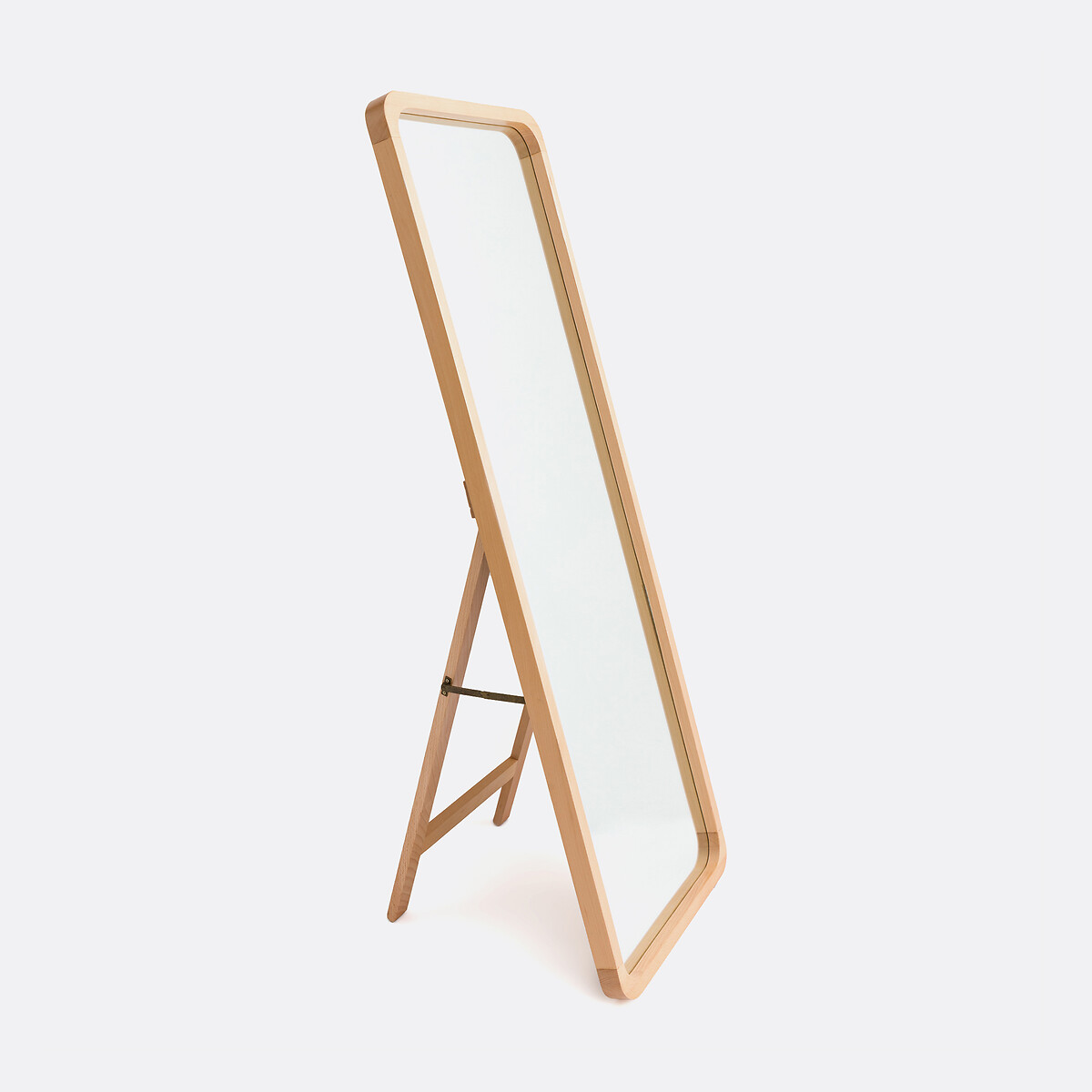 Miroir sur pied/psyché en hêtre 50x150 cm, Alaria naturel, LA REDOUTE INTERIEURS