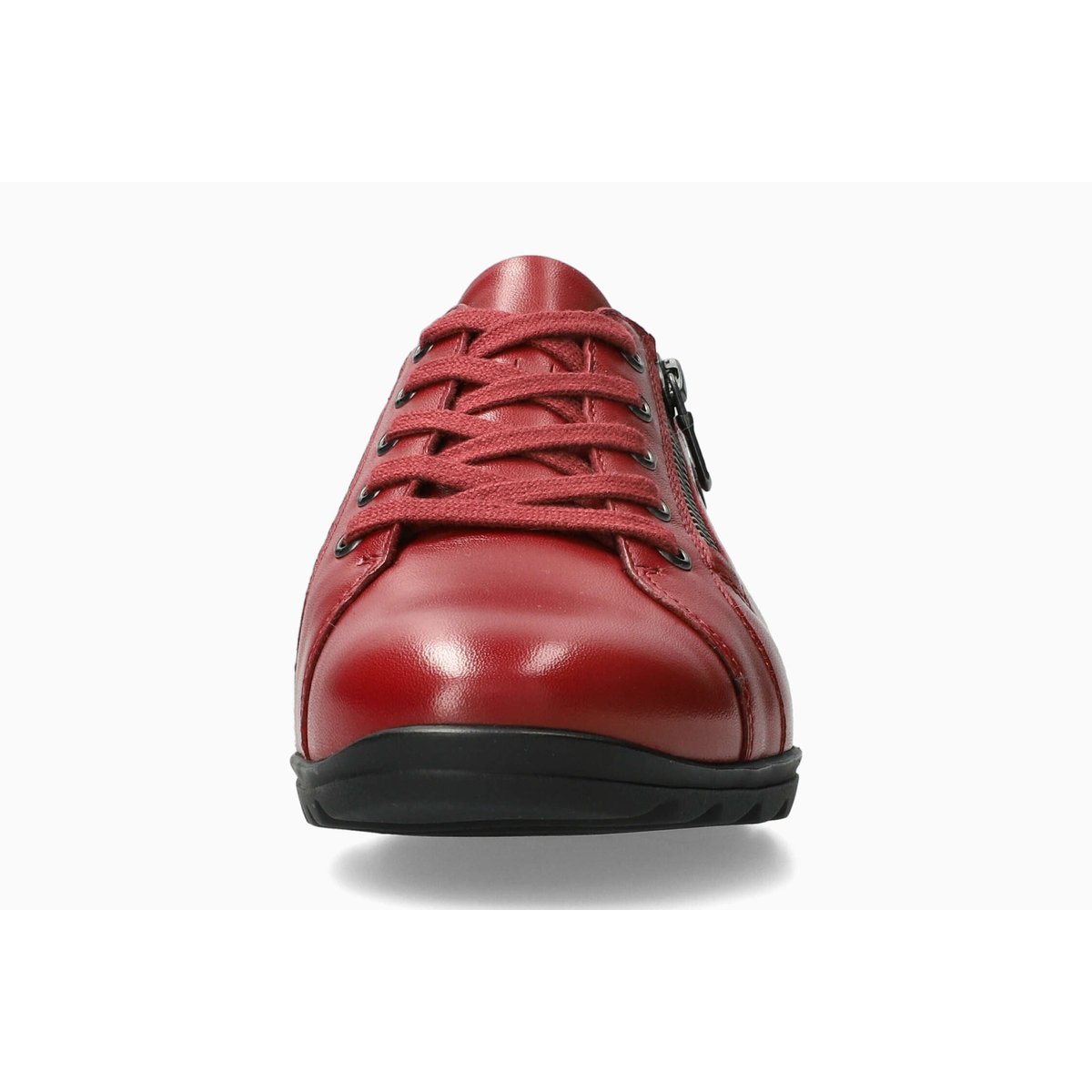 Baskets en cuir NYMA rouge foncé 5149, MEPHISTO