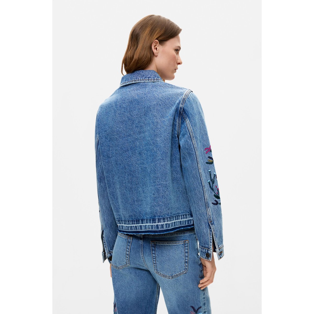 Veste en jean 100 % coton bleu clair, DESIGUAL