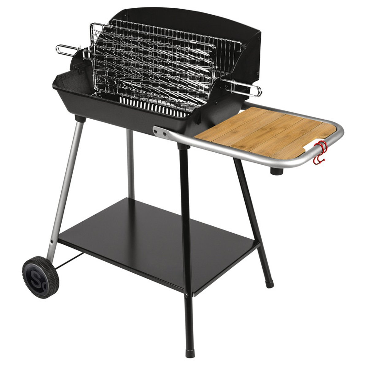 Barbecue au charbon de bois, Exel duo grill, EXEL DUO GRILL noir, SOMAGIC