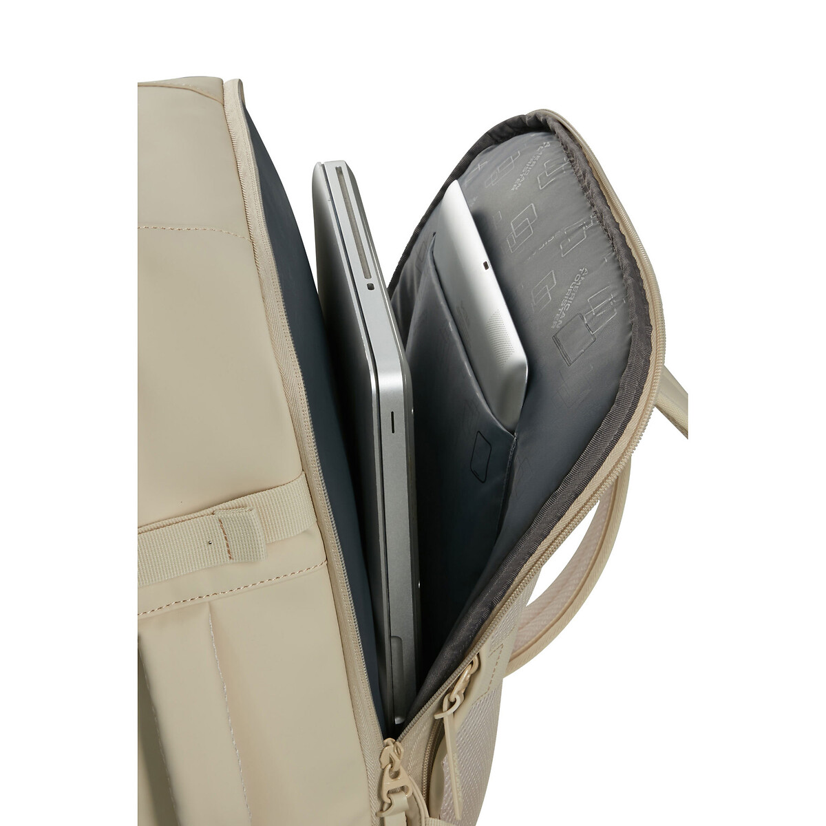 Mochila Underseater Mono S/M Take2Cabin, 15,6" 26.5L, American Tourister bege, AMERICAN TOURISTER