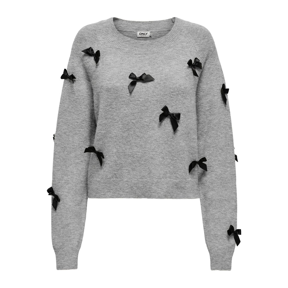 Pull En Maille grise - light grey melange, ONLY