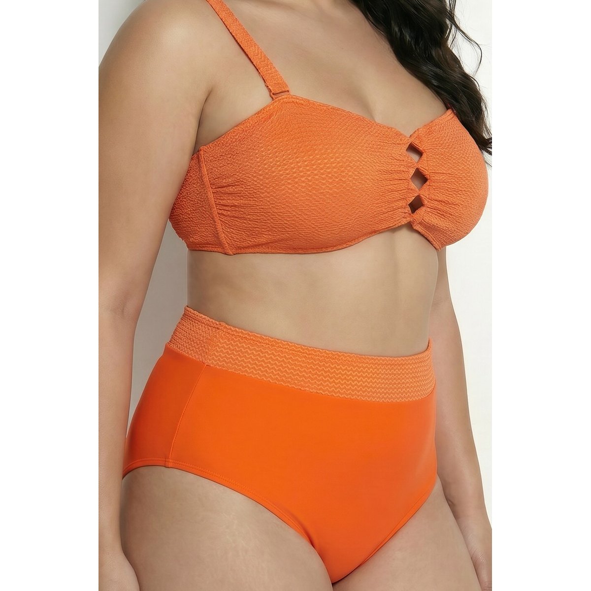 Bikini avec bonnets souples orange clair, ULLA POPKEN