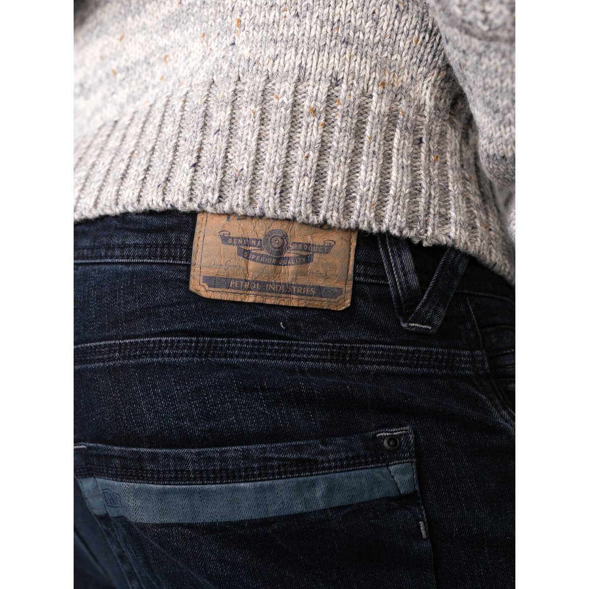 Jean coupe droite tracker blue black, PETROL INDUSTRIES