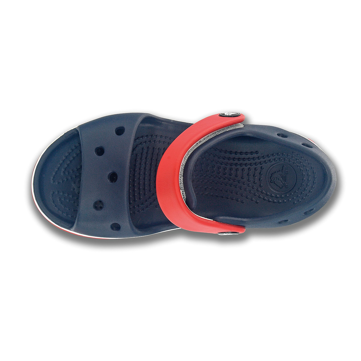 Kids Crocband Sandals navy/red, CROCS