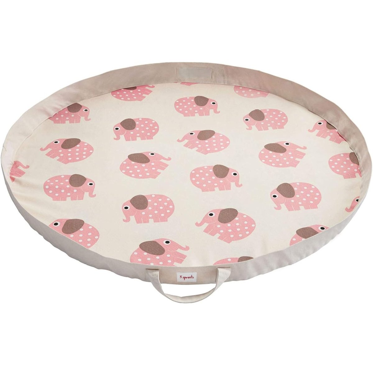 Tapis de jeu éléphant rose, 3 SPROUTS