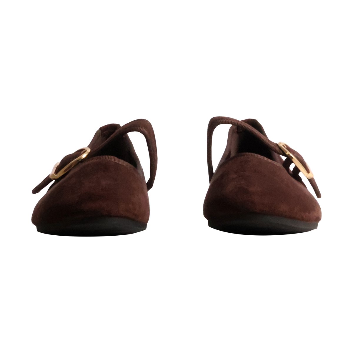 Ballerines à Brides R And B marron, ENZA NUCCI