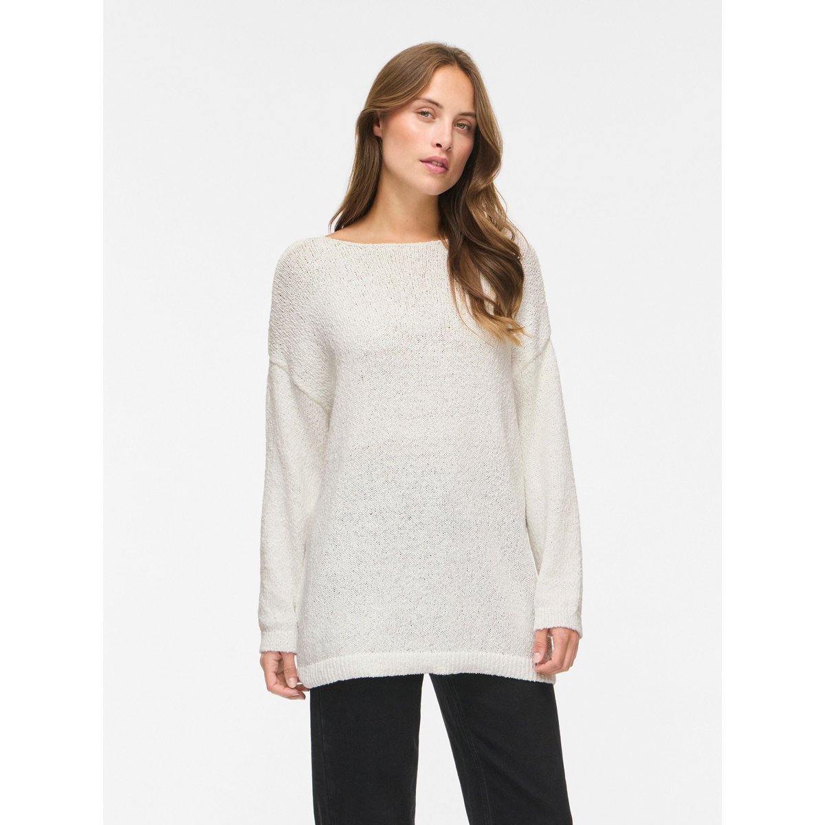 Pull En Maille cloud dancer, VILA