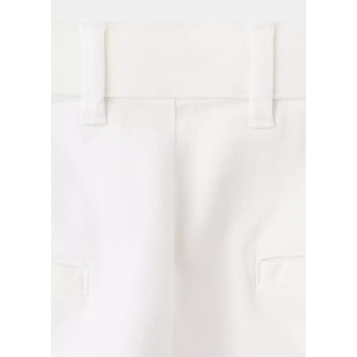 Pantalon Prato chino cropped tapered blanc cassé, MANGO MAN