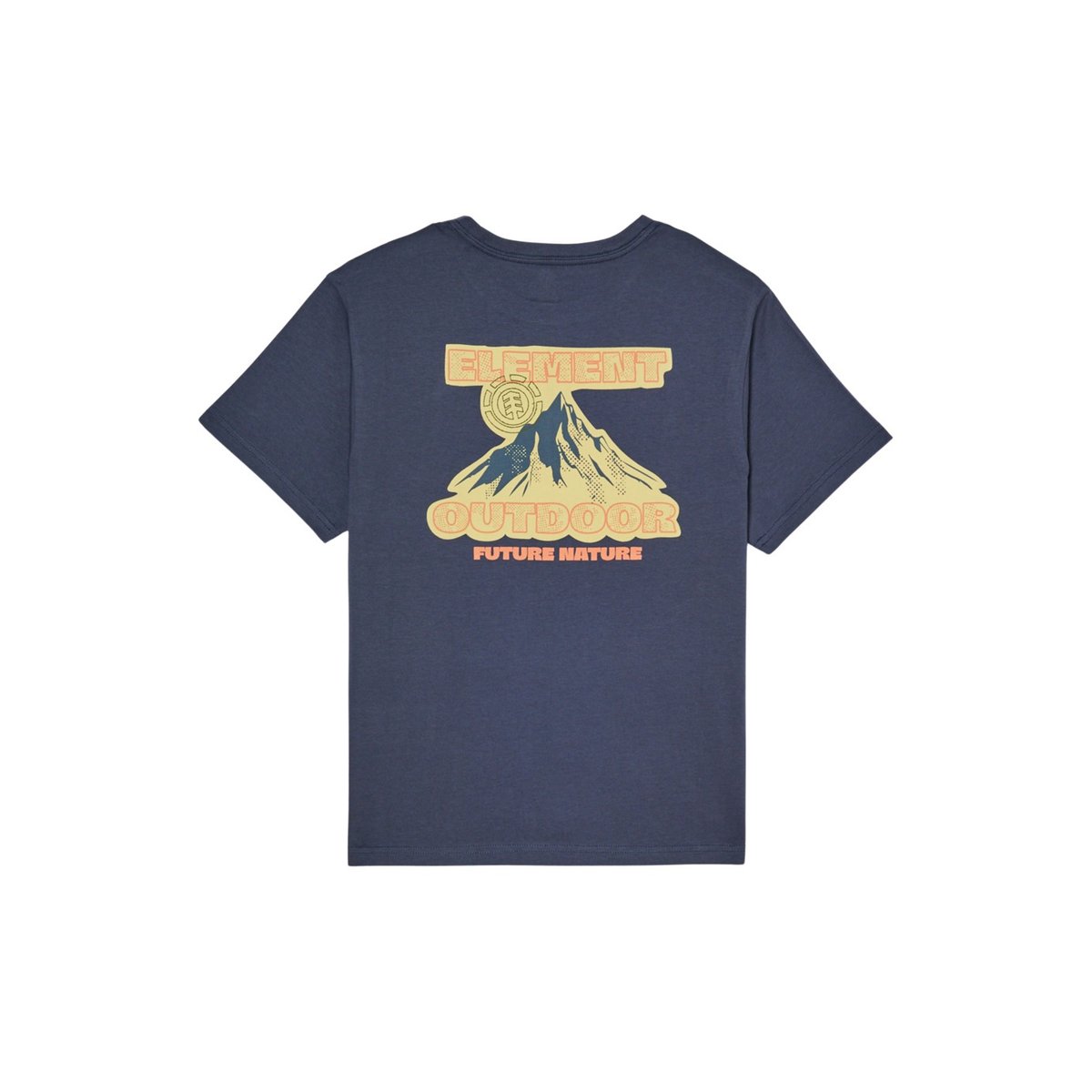 T-Shirt manches courtes TO THE TOP gris dark slate, ELEMENT
