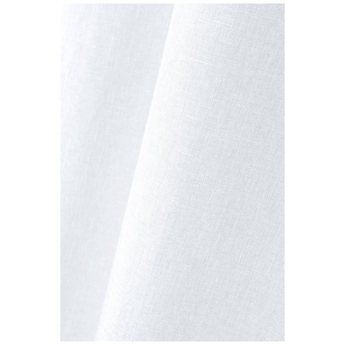 Un rideau tamisant Bea chiné blanc, EDEN