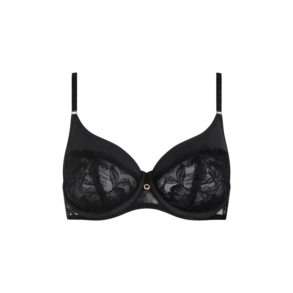 Soutien-gorge armaturé ROBIN noir, LISCA