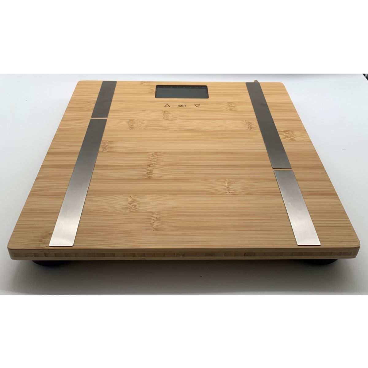 Pèse personne IMC Bamboo Fit bois, TERRAILLON
