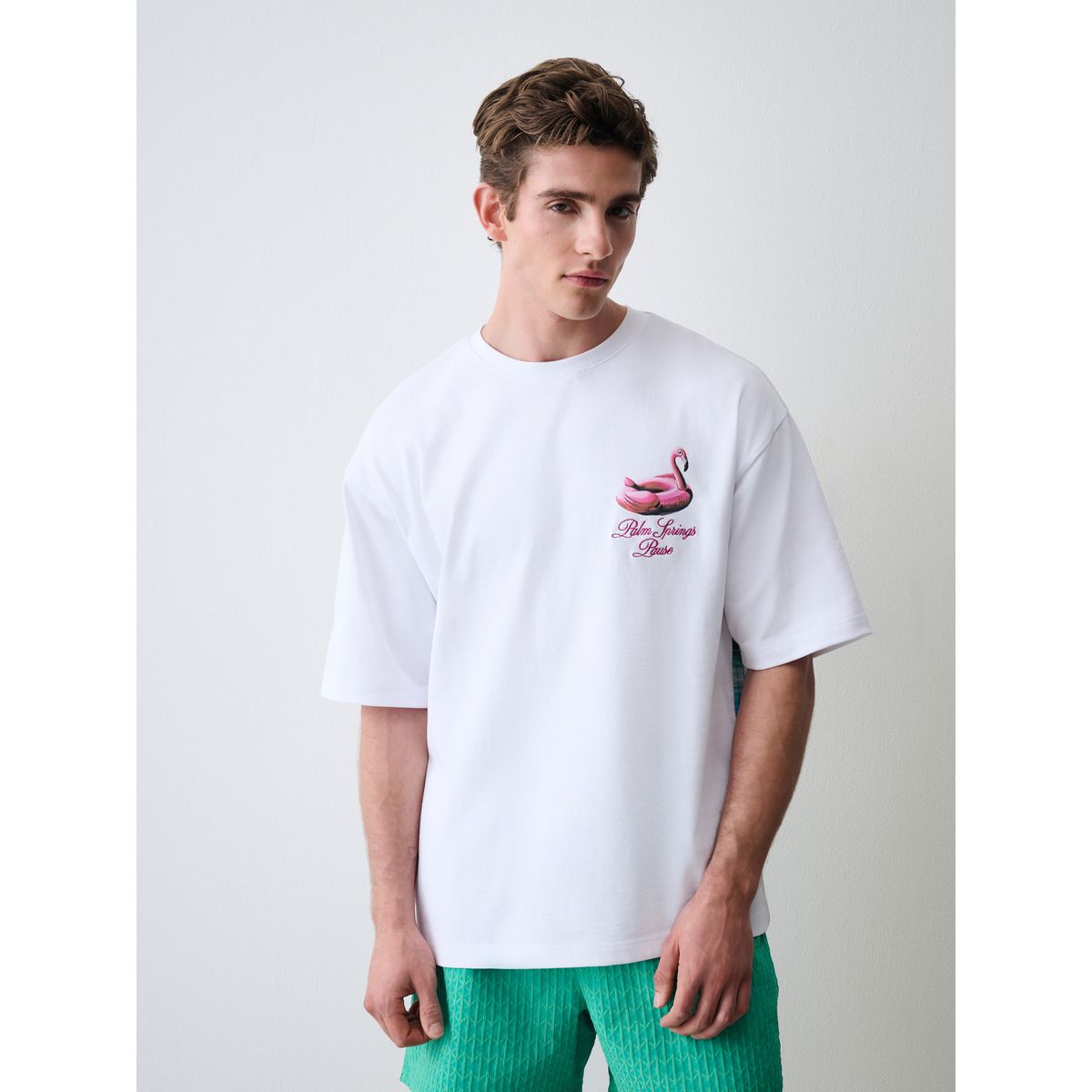 T-shirt seminal piscine blanche chris riley, NEXT