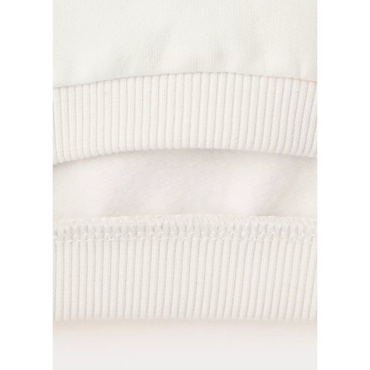 Sweat en coton avec motif texturé écru, MANGO BABY