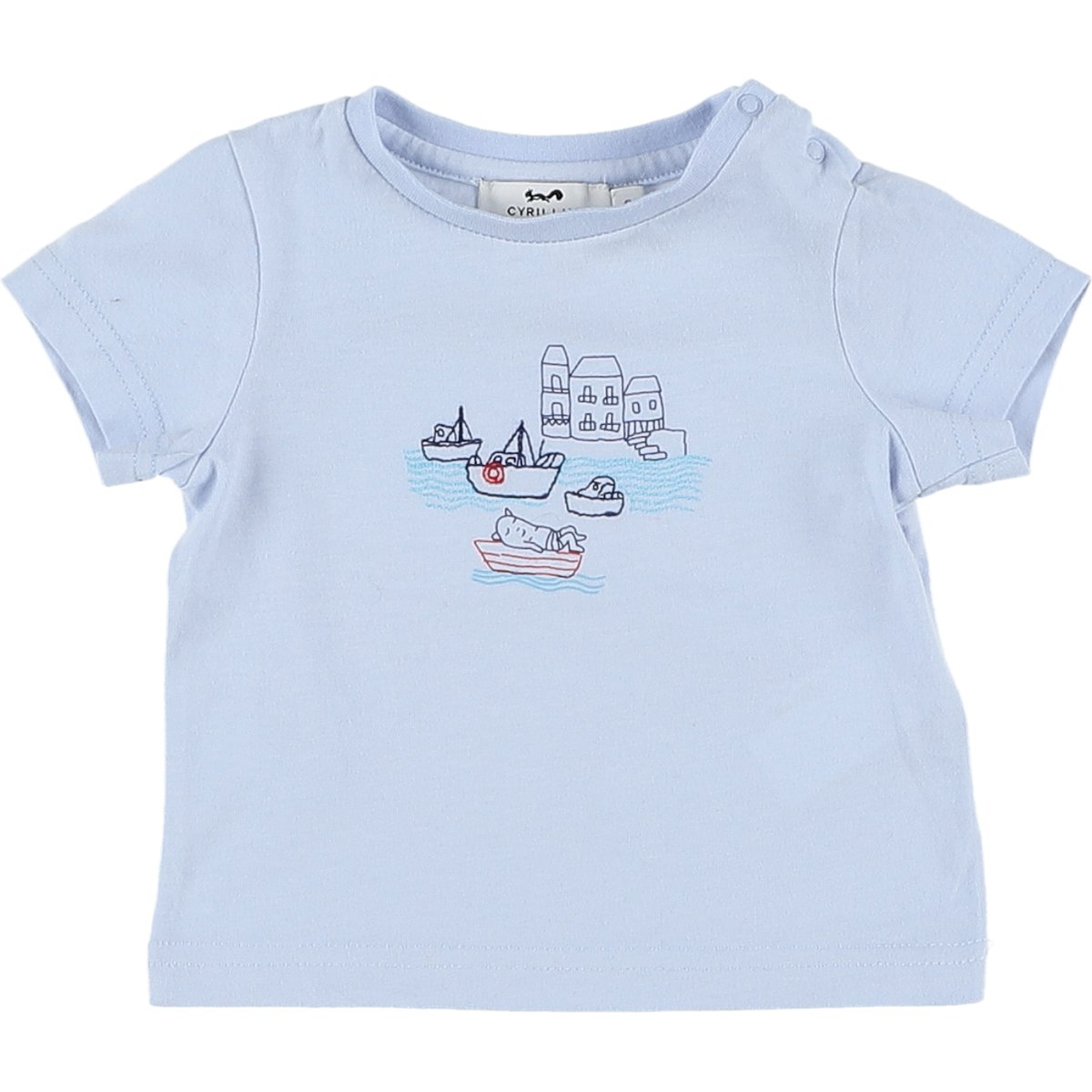 T-shirt - Très bon état bleu, CYRILLUS