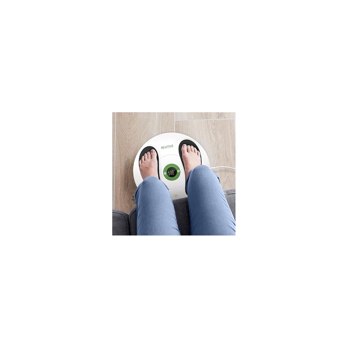 Stimulateur circulatoire Essential blanc/vert, REVITIVE