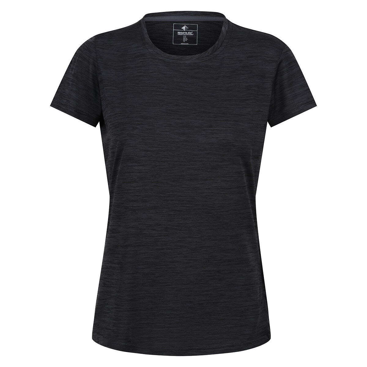 Tee-shirt de fitness FINGAL EDITION black, REGATTA