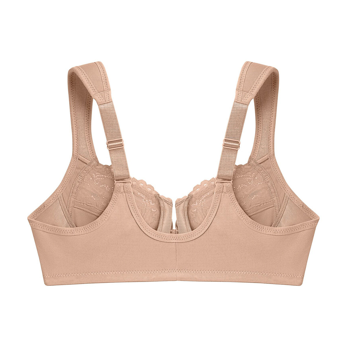 Reggiseno avvolgente in pizzo, Elegance caffé, GLAMORISE
