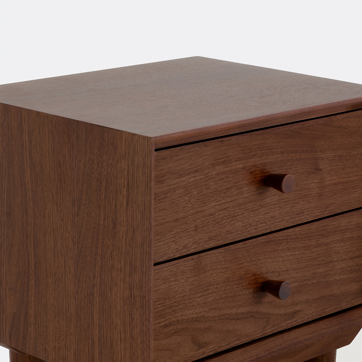 Quilda Walnut/Veneer Vintage Bedside Table walnut, LA REDOUTE INTERIEURS