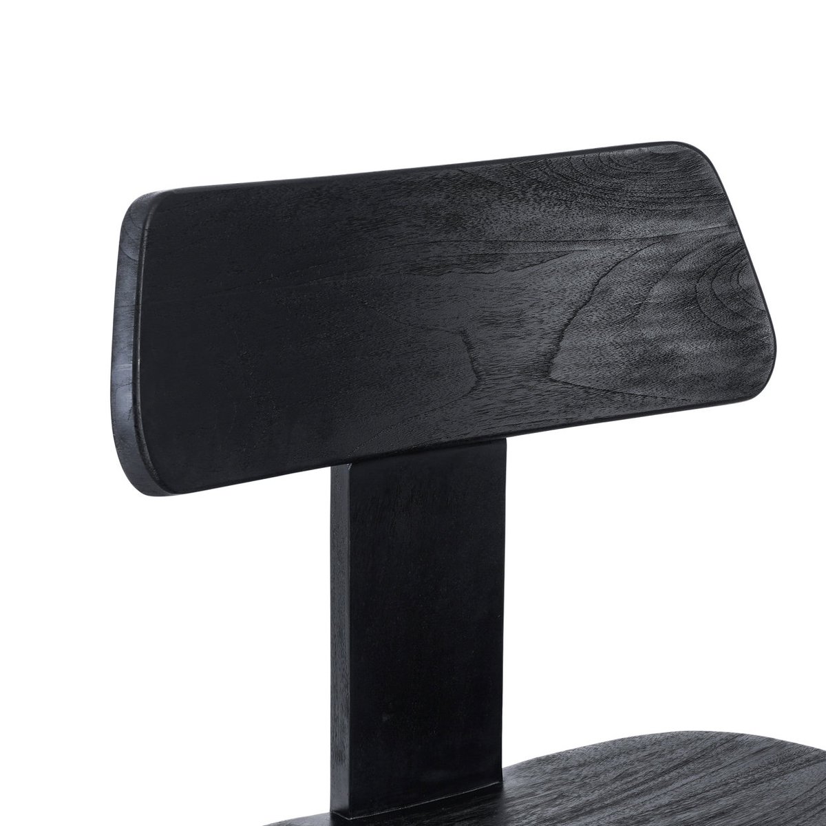 Chaise en suar LOVYA noir, BAZAR BIZAR