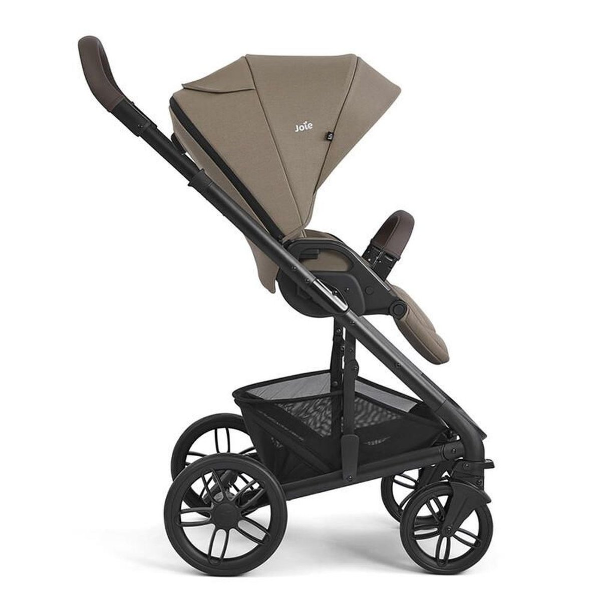 Pack trio poussette Chrome 2 + siège auto i-Snug 2 + nacelle Chrome 2 couleur unique, JOIE