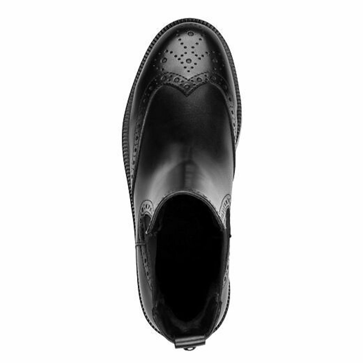 Leather Chelsea Boots black, TAMARIS