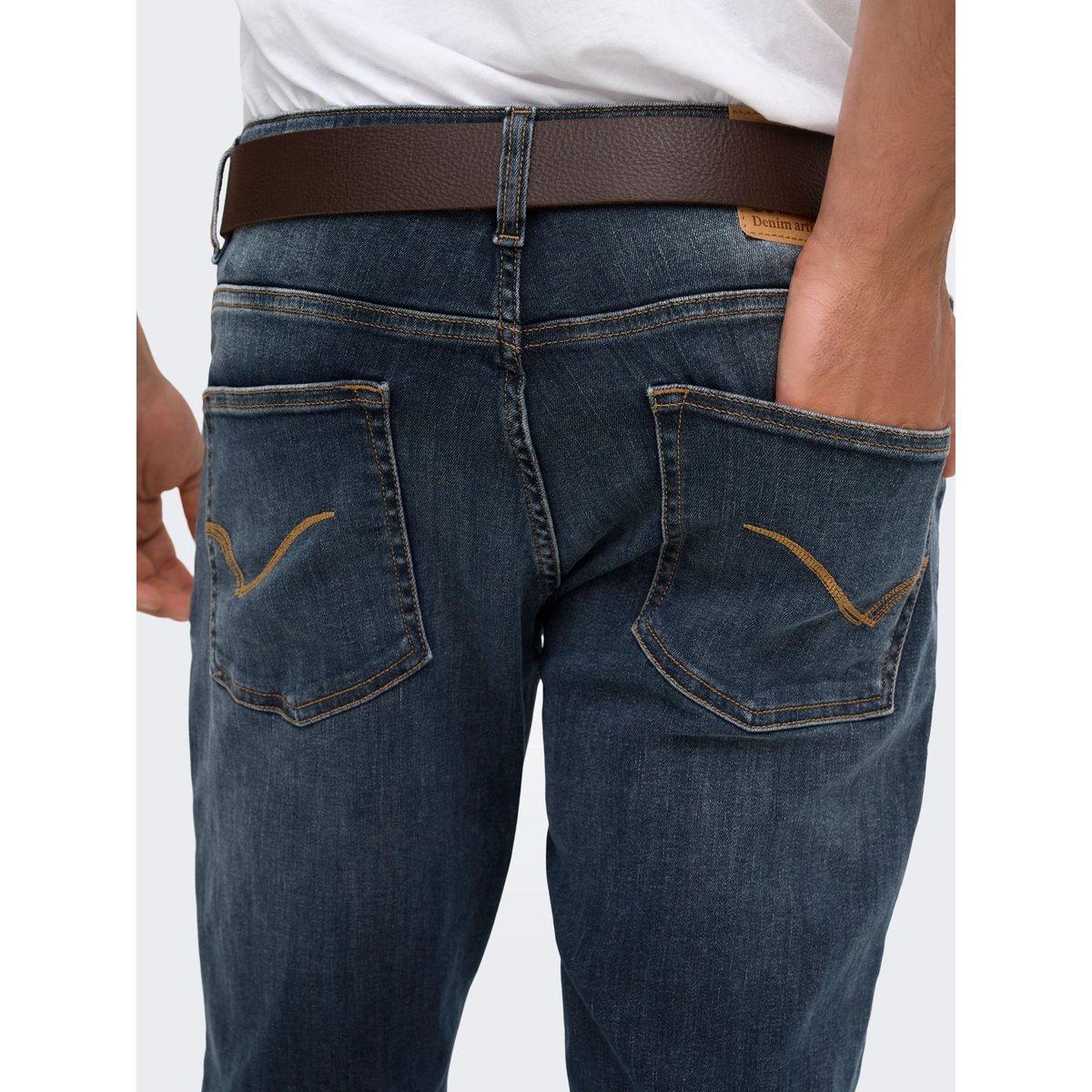 Jean Slim special blue grey denim, ONLY & SONS