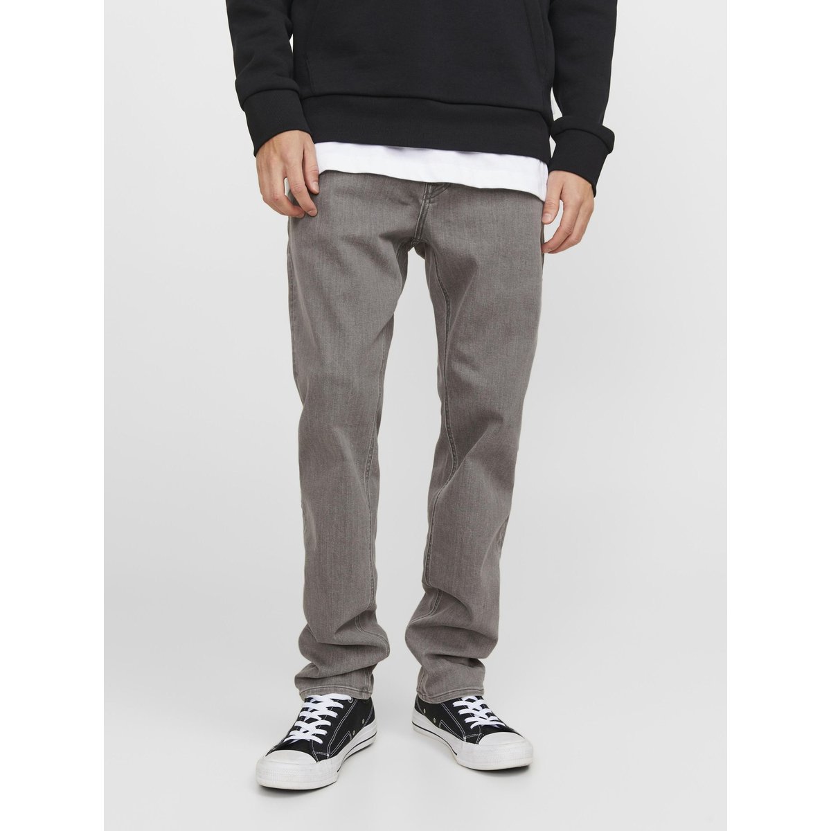 Jean Coupe Tapered grey denim, JACK & JONES