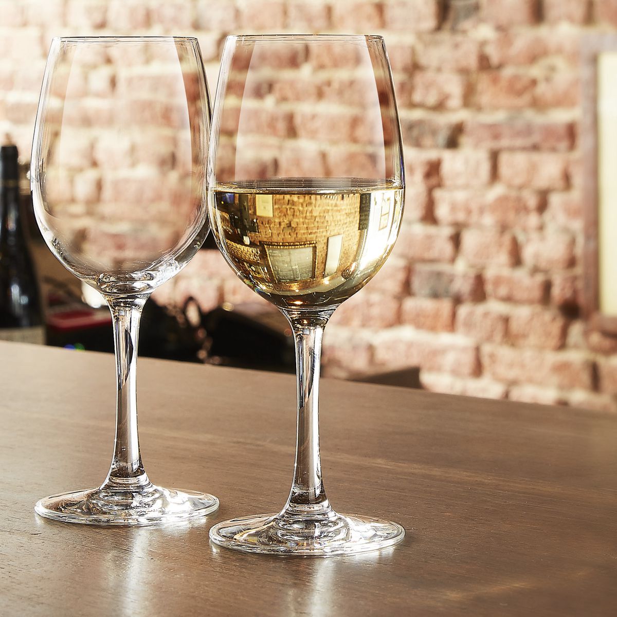 Lot de 6 verres à vin cristallin 25cl, Cabernet Tulipe transparent, CHEF&SOMMELIER