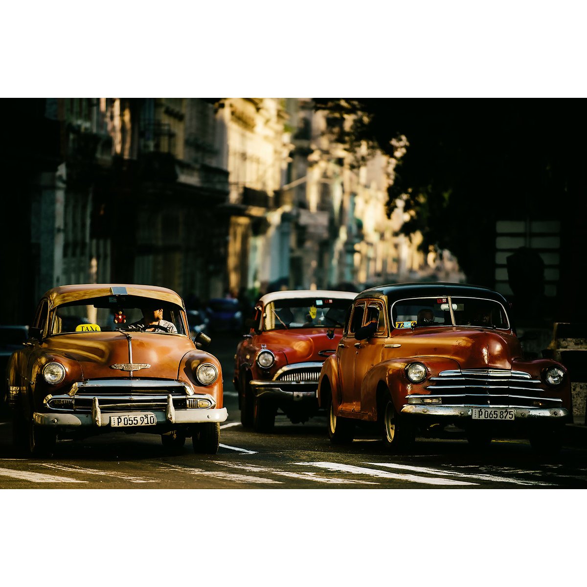 Tableau taxi tableau alu dibond, HEXOA