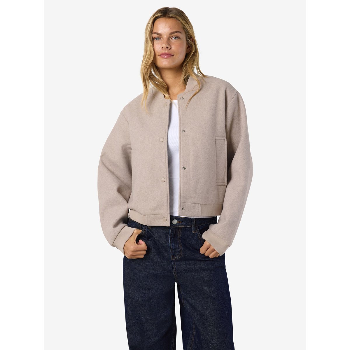 Veste Bomber silver lining, NOISY MAY