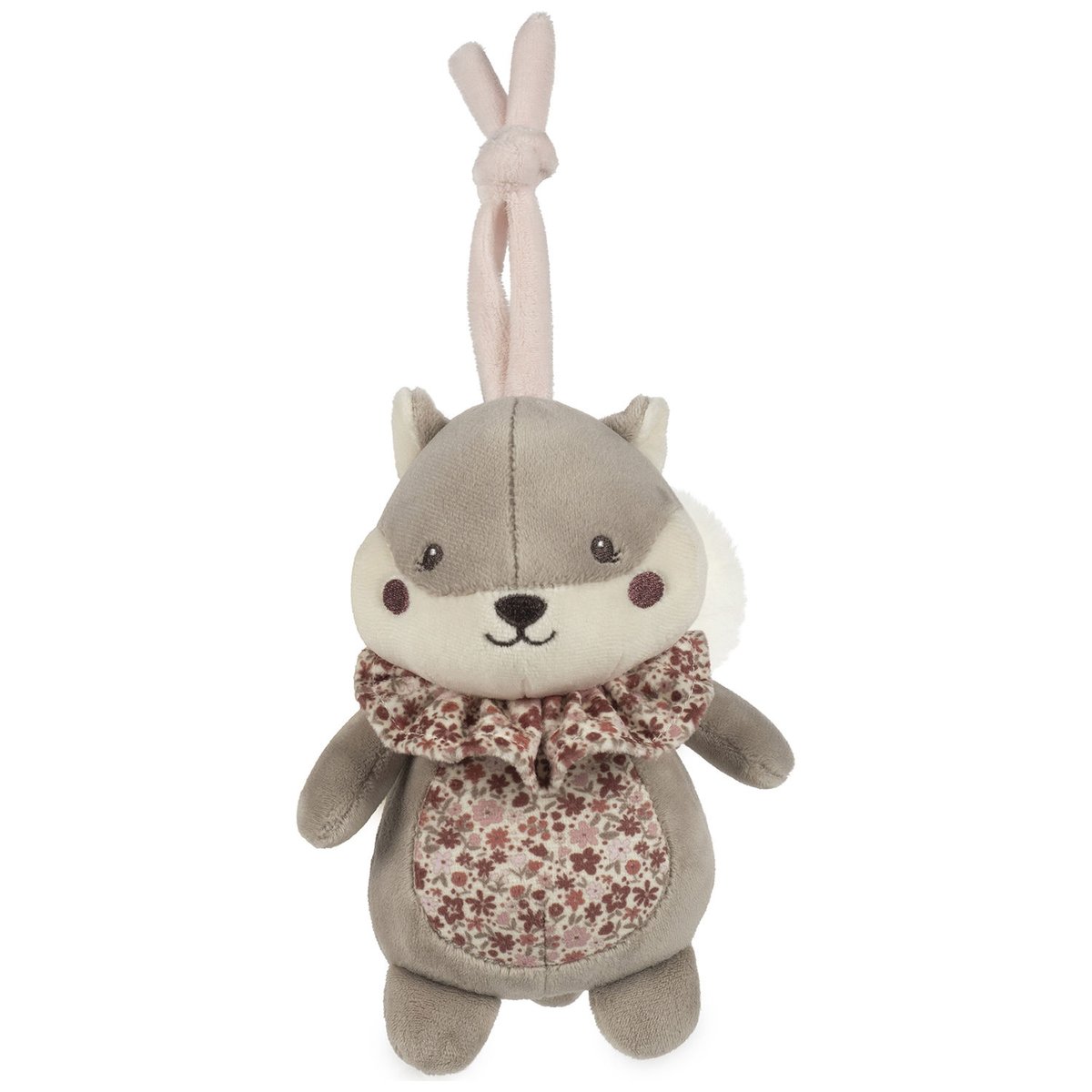 Peluche musicale mauve, PASITO A PASITO