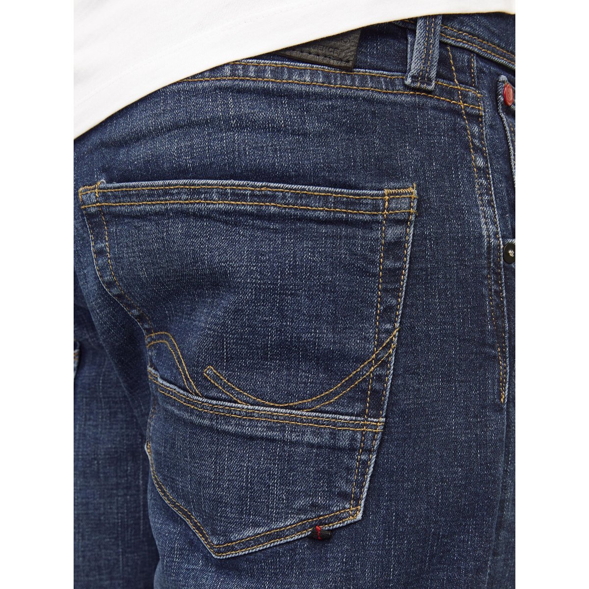 Jean Coupe Tapered blue denim, JACK & JONES