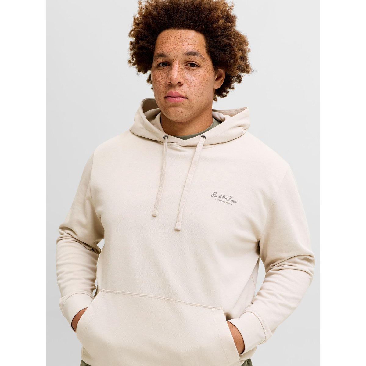 Sweat À Capuche moonbeam, JACK & JONES