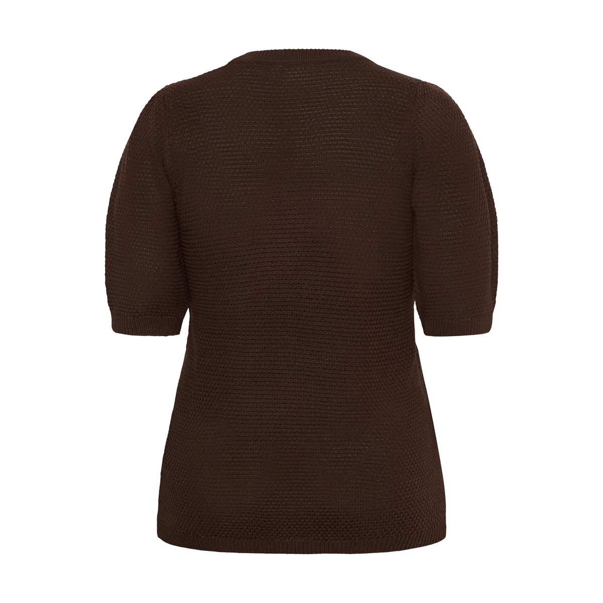 Pullover tricoté marron coffee bean, KAFFE CURVE