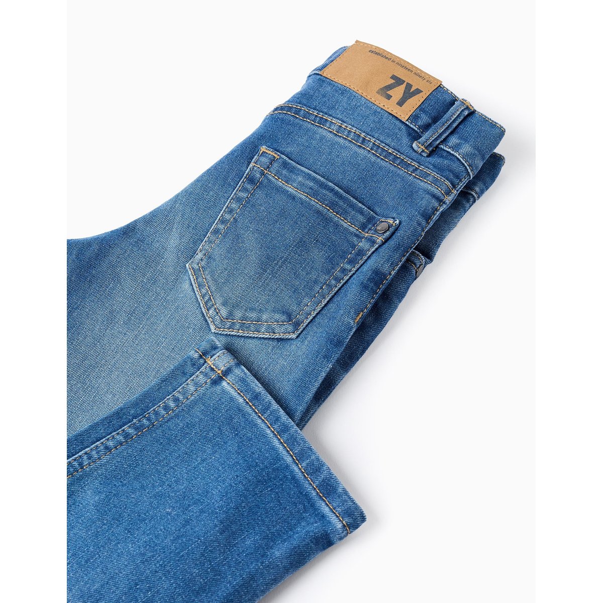 Jean Coupe Droite bleu, ZIPPY