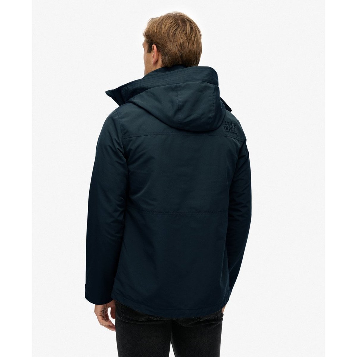 Veste Coupe-vent Color Block graphite bleu, SUPERDRY