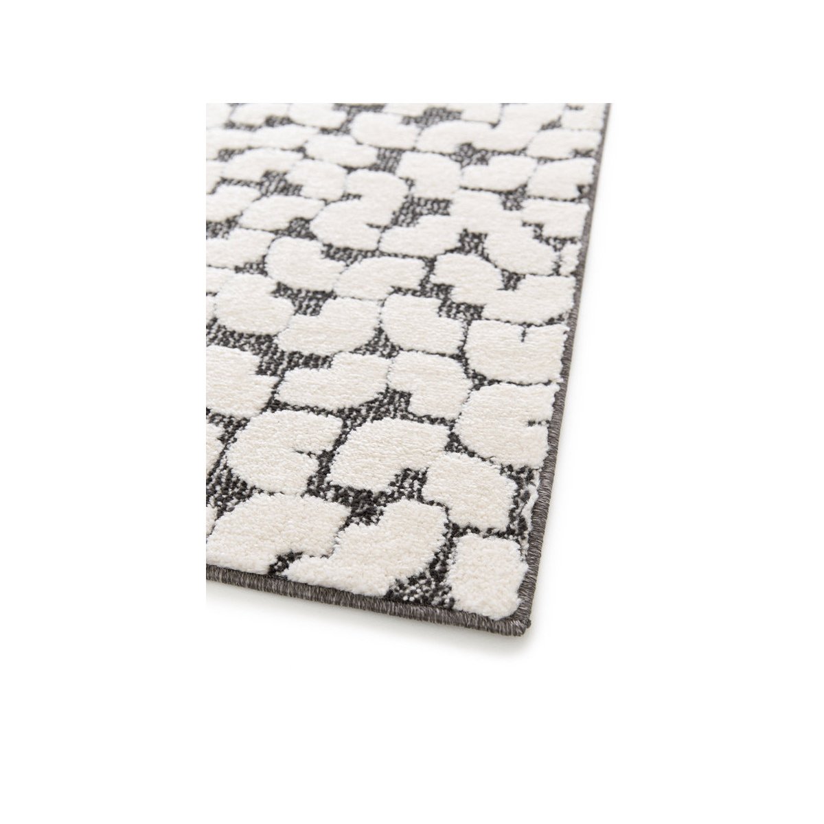 Tapis poils courts style contemporain, CALYRA beige, BOBOCHIC