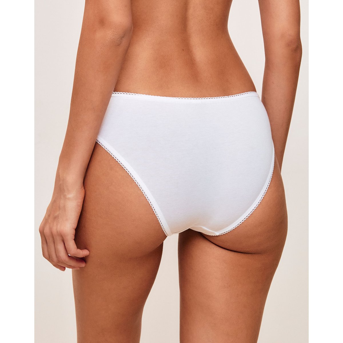 Lot de 3 culottes en coton imprimées fruités BOTTLIZ FRUITI blanc, UNDIZ