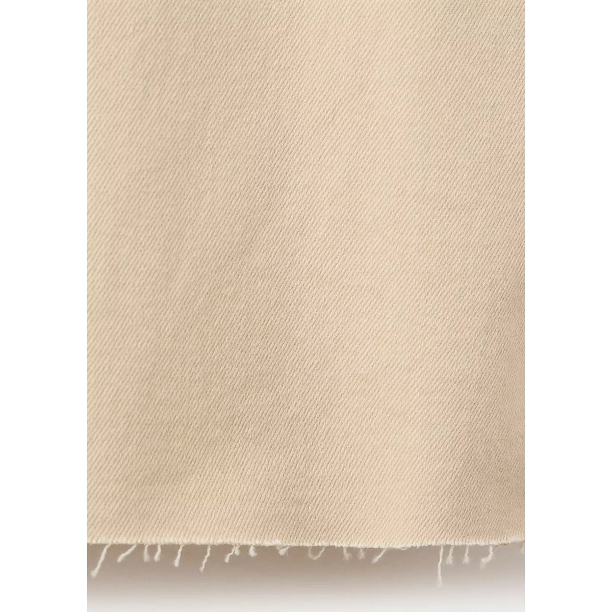 Jean style jupe-culotte Catherin taille haute vanille, MANGO