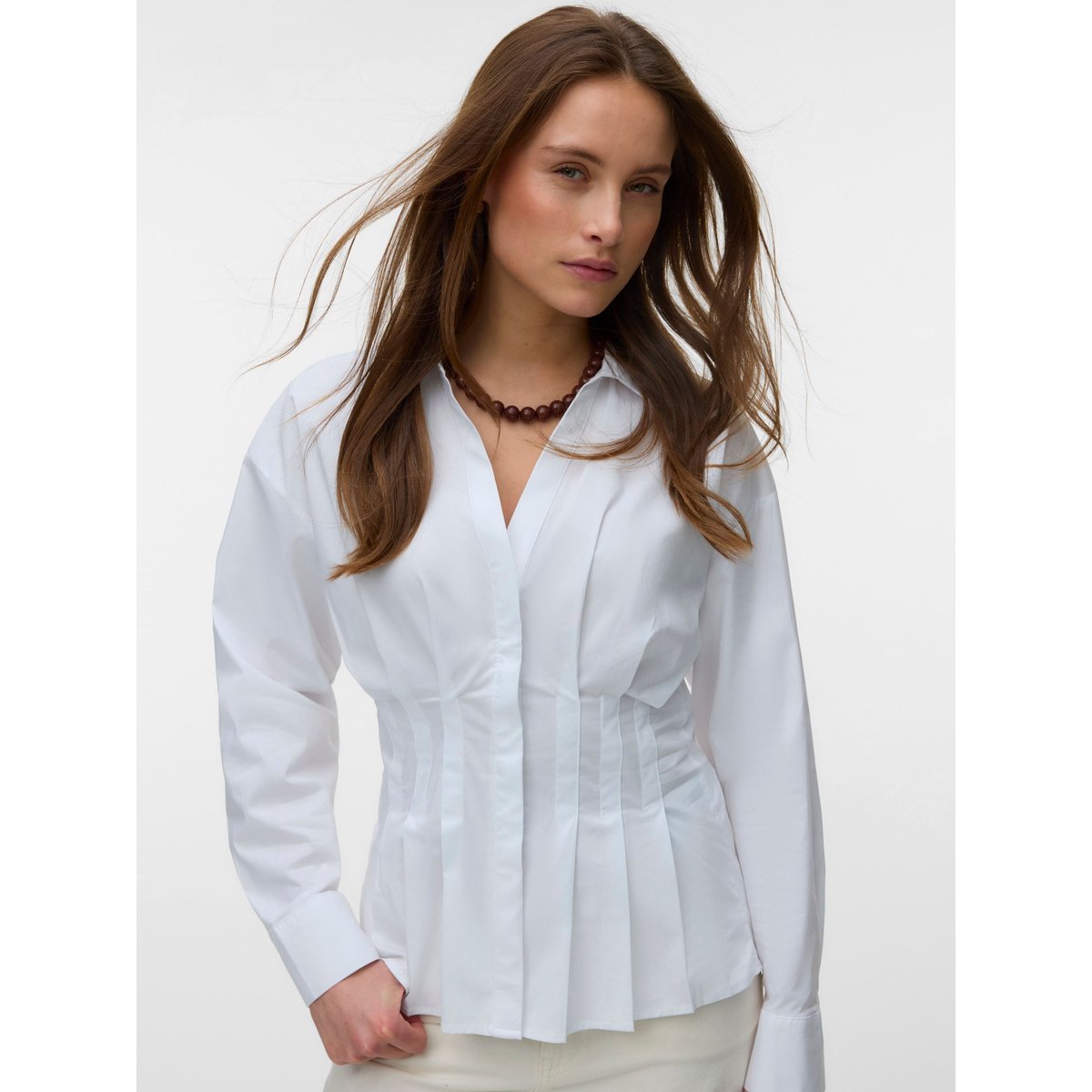 Chemise bright white, VERO MODA